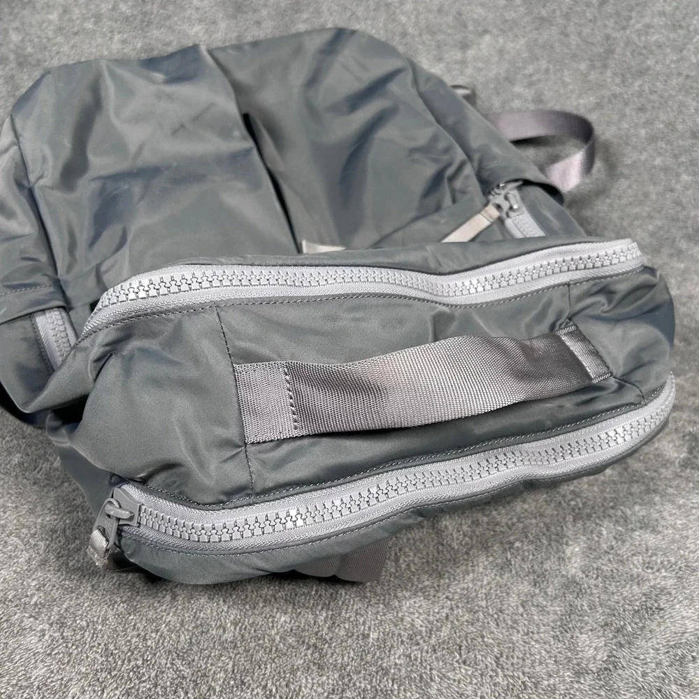 Lululemon Everyday Backpack 2.0 23L Gray Laptop Travel Commute Bag RN106259 - Picture 10 of 16